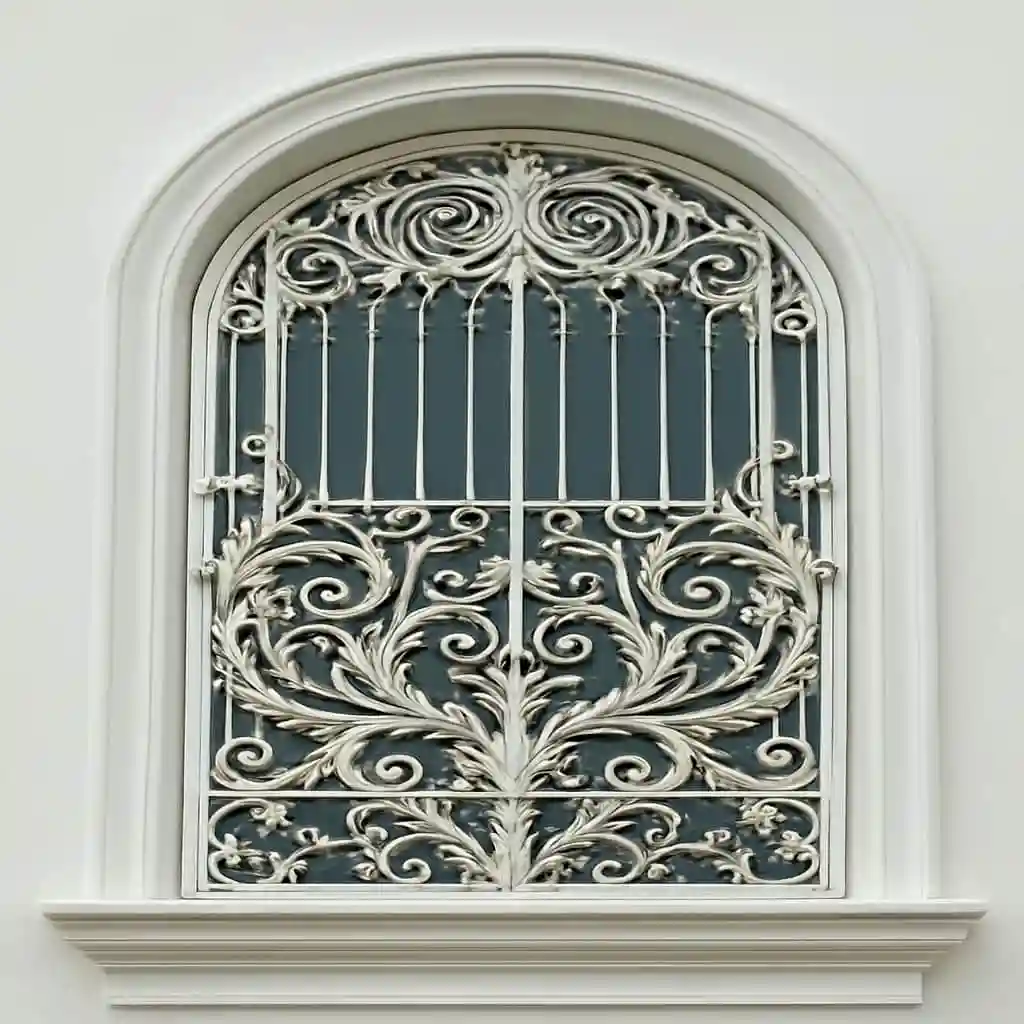 نرده پنجره اشرافی در شیراز