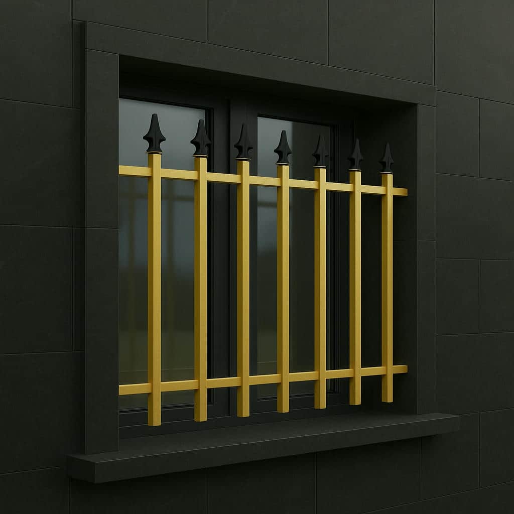 حفاظ پنجره نیزه دار ساده در شیراز