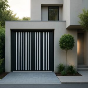 درب فلزی مدرن ویولا در شیراز