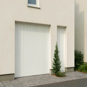 درب فلزی مدرن کیت کت عمودی در شیراز