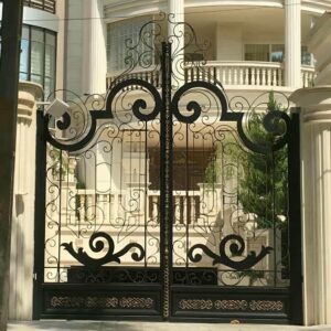 درب فلزی نگین در شیراز