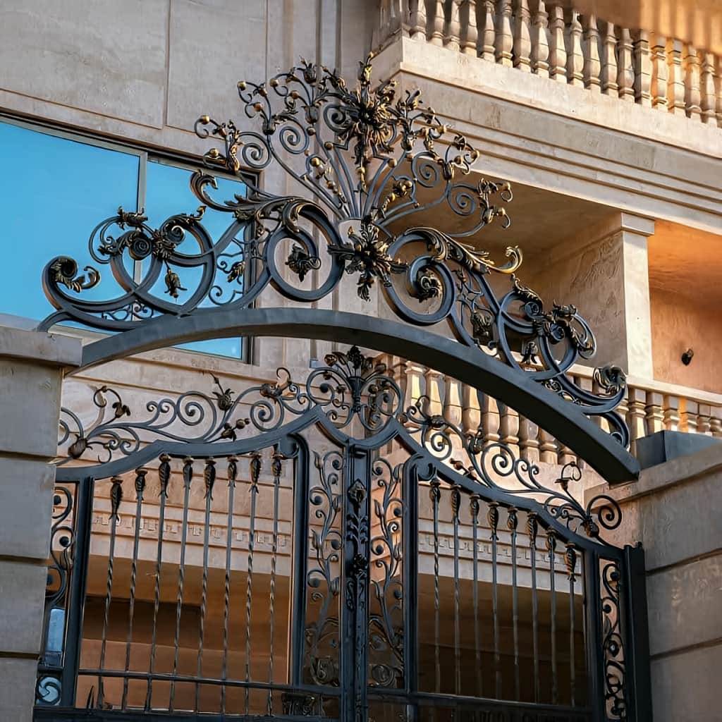 نصب درب فلزی استریا ابعاد در شیراز