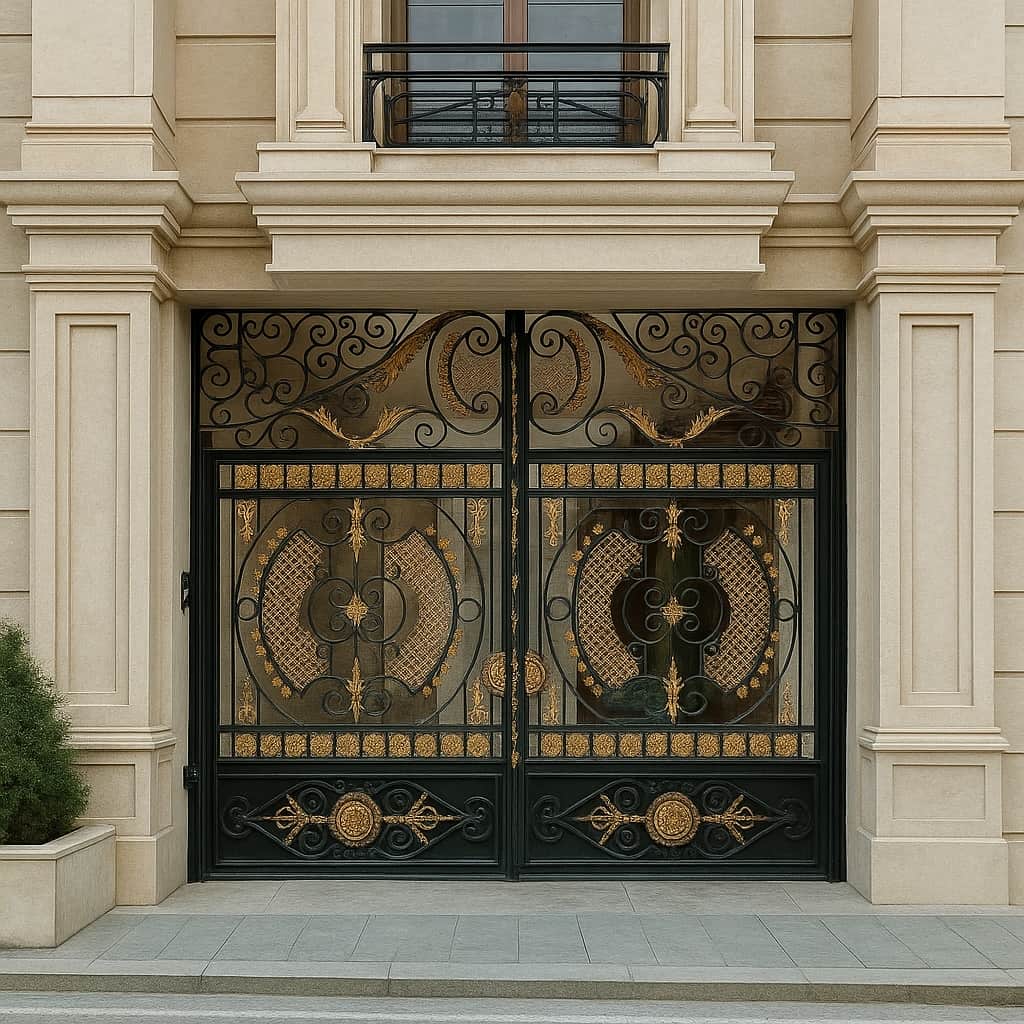 قیمت درب فلزی ارکیده رنگ در شیراز