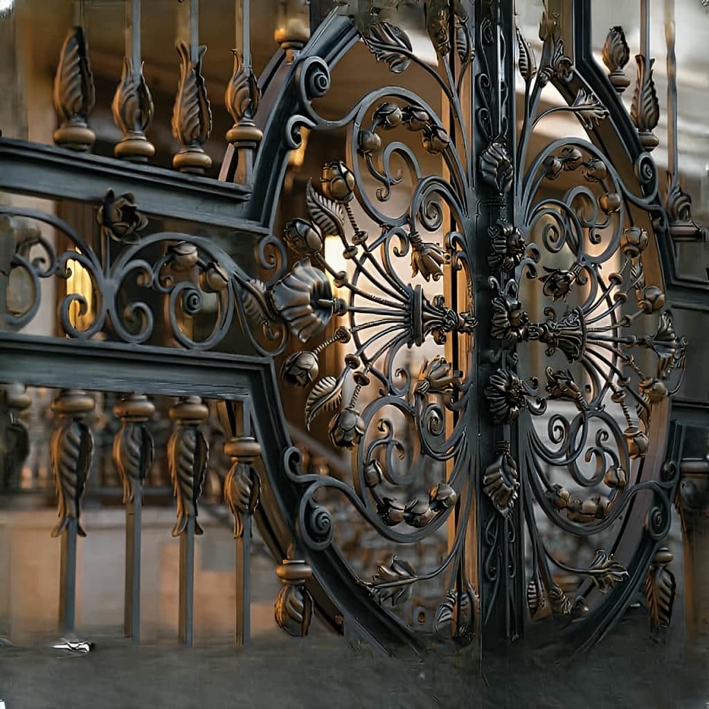 درب فلزی استریا در شیراز