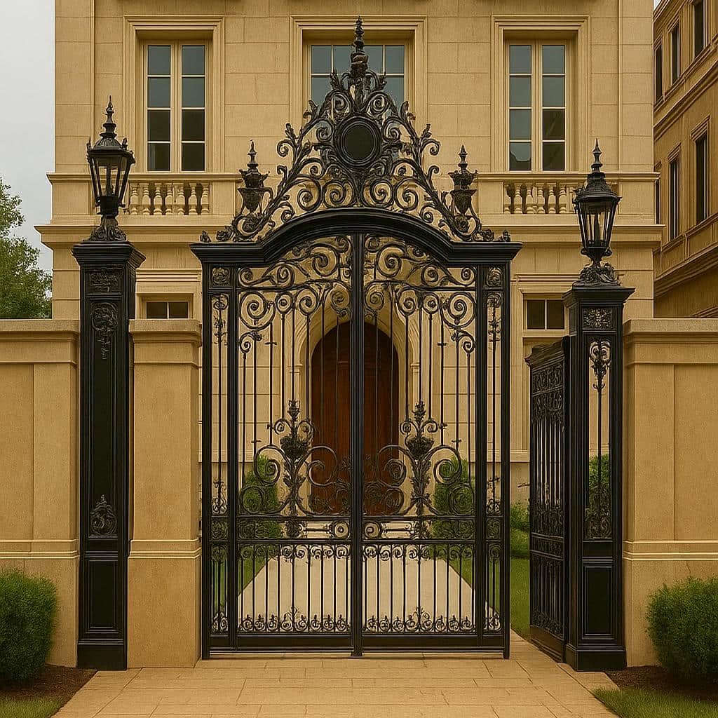 درب فلزی الیزابت در شیراز