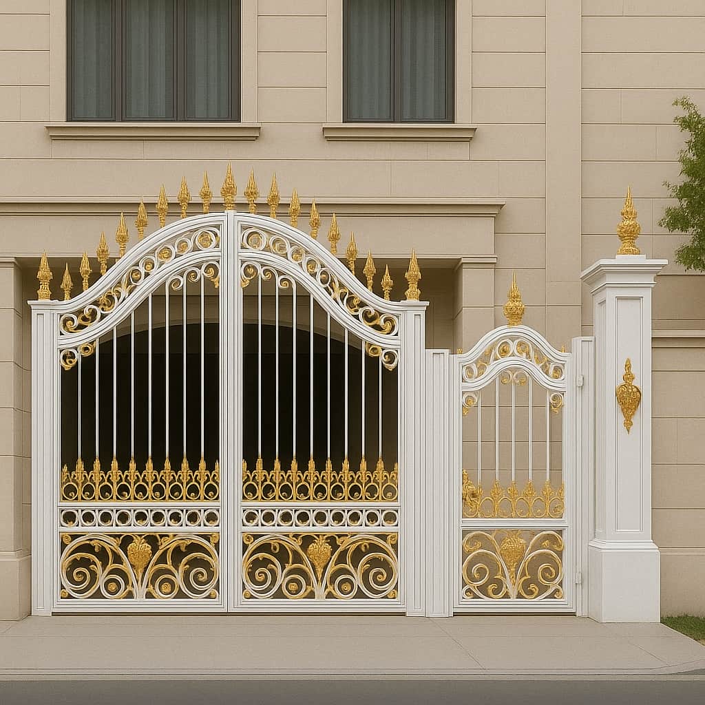 درب فلزی سمیه در شیراز