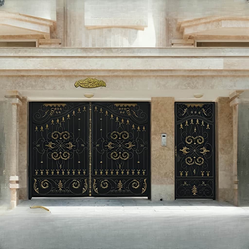 نصب درب فلزی لاله ماشین رو در شیراز