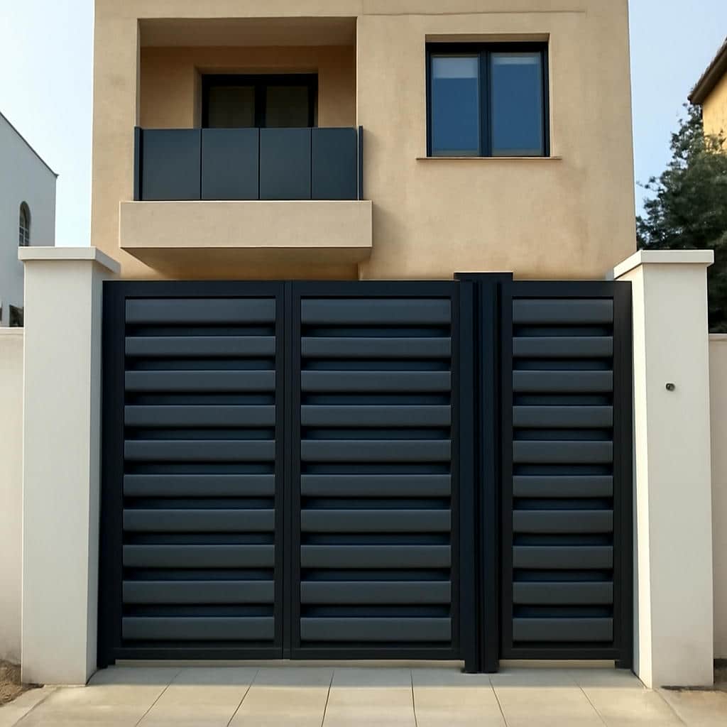 درب فلزی مدرن راسا در شیراز