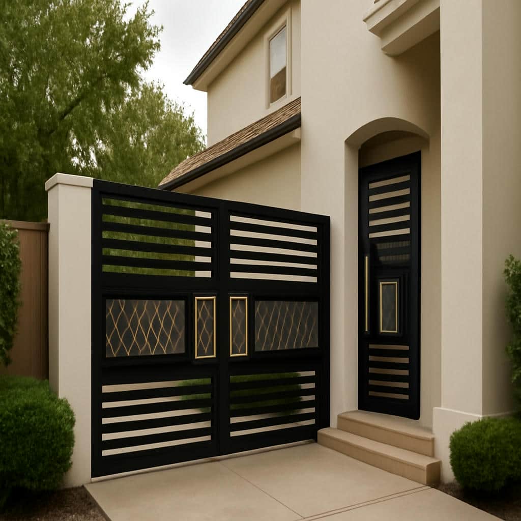 خرید / قیمت درب فلزی مدرن موریس در شیراز