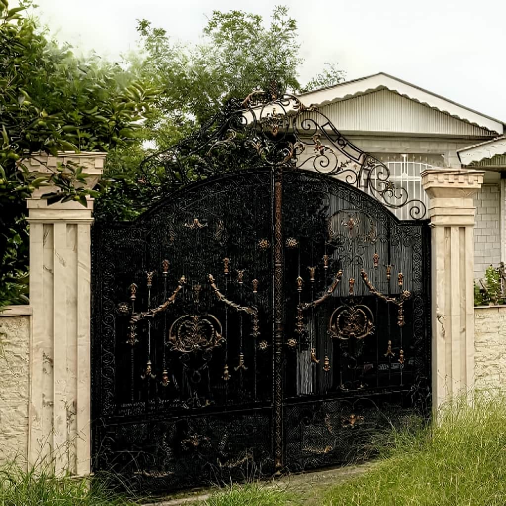 خرید درب فلزی پیچک فرفورژه در شیراز