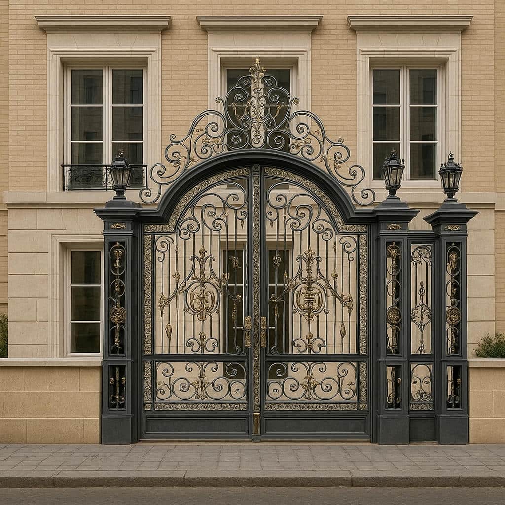 درب فلزی پیچک در شیراز