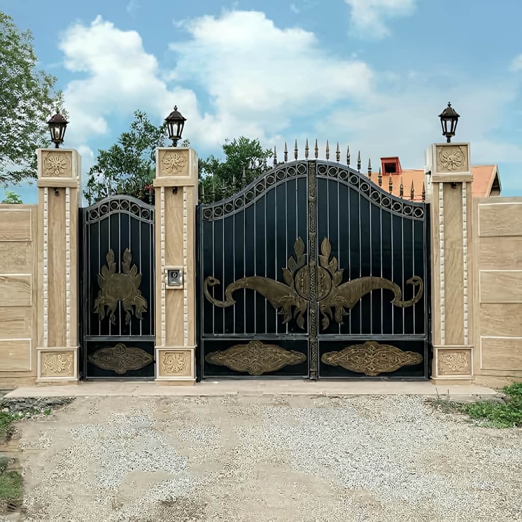 نصب درب فلزی چناران ماشین رو در شیراز