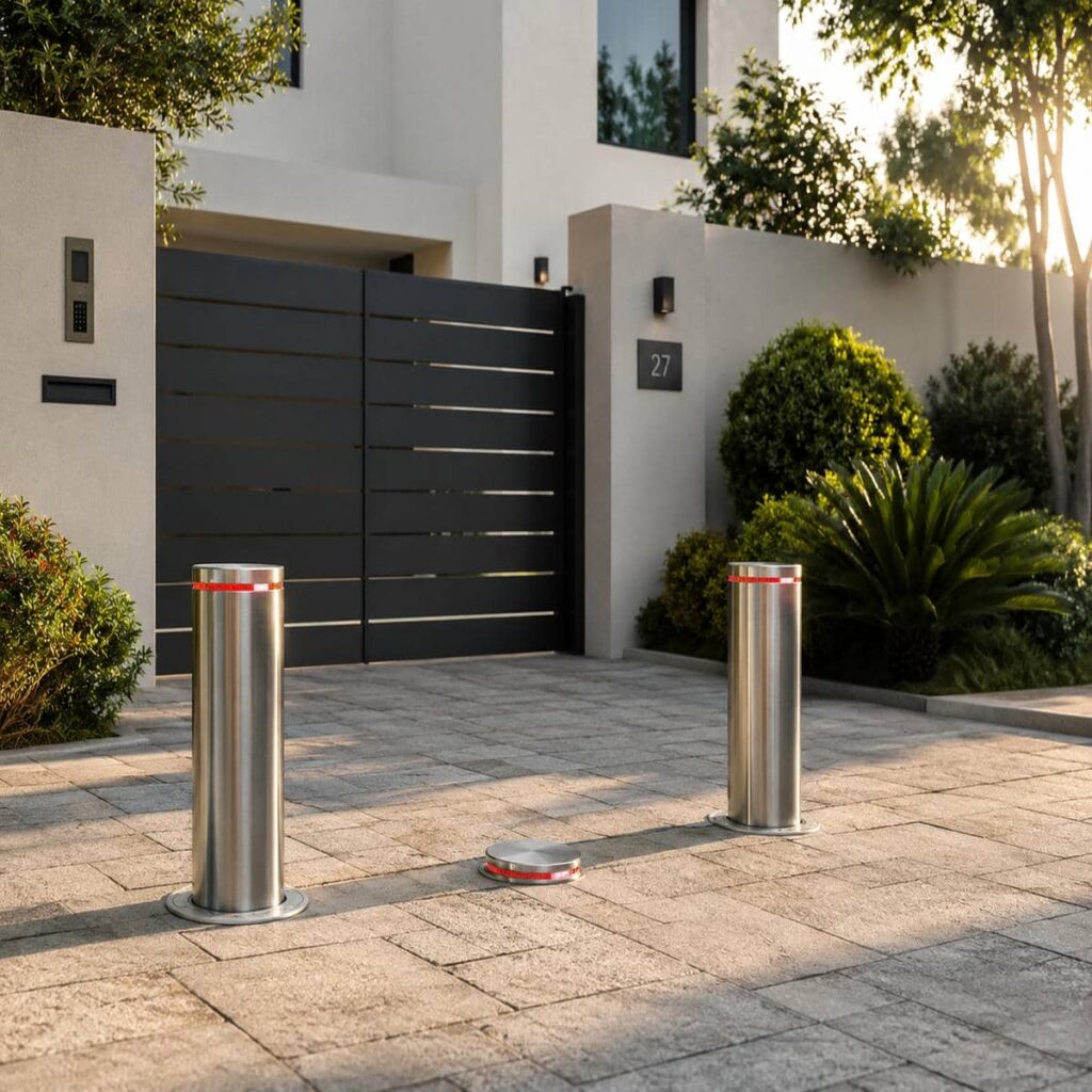 راهبند پارکینگ با تگ RFID برای مجتمع در شیراز