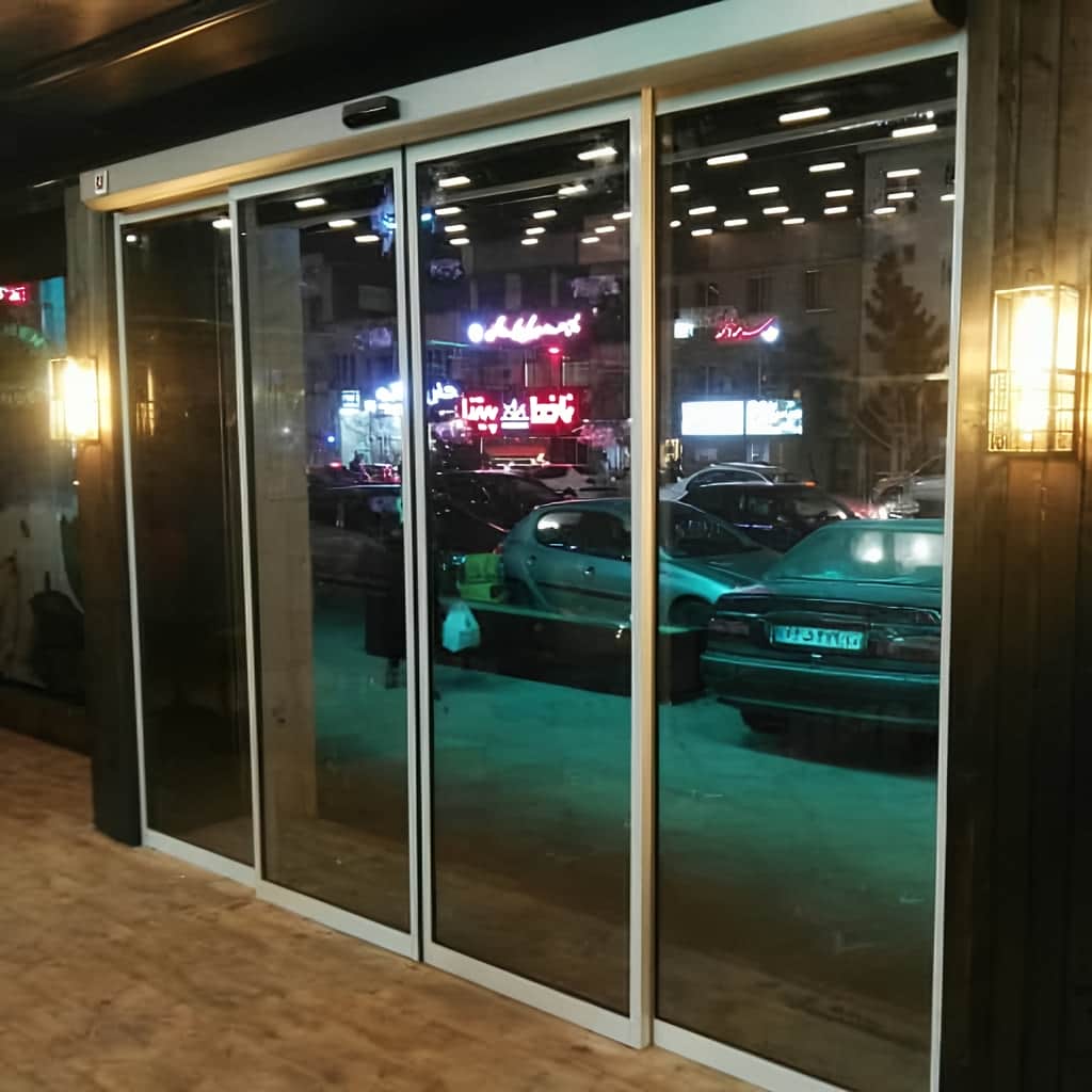 درب شیشه ای اتوماتیک در شیراز