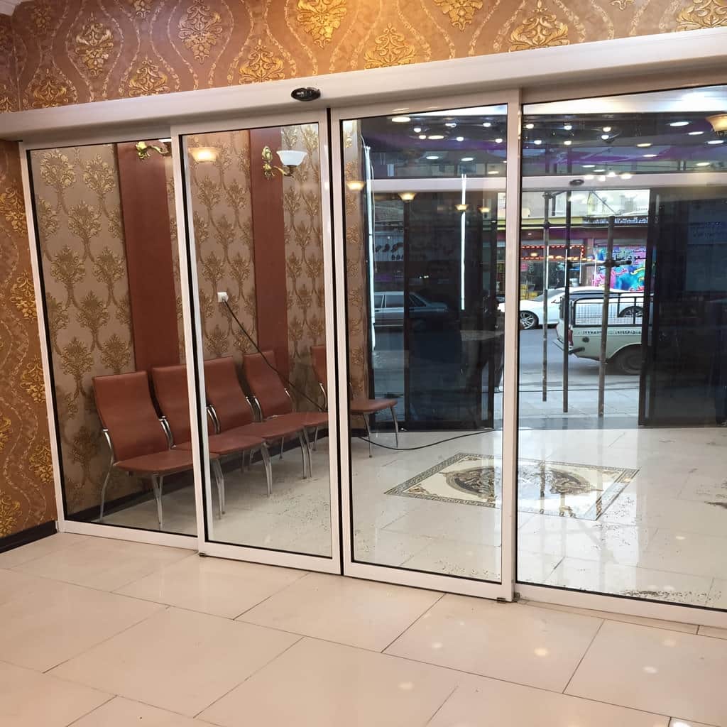ساخت درب اتوماتیک با فریم استیل در شیراز