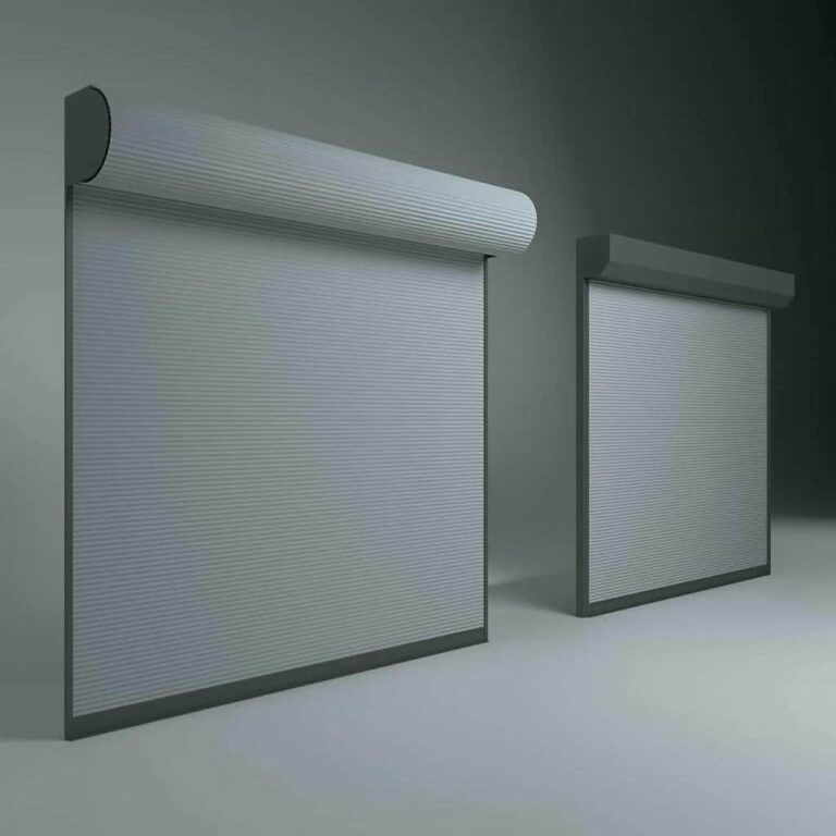 کرکره برقی کم‌صدای پارکینگ ساختمان‌های مسکونی در شیراز