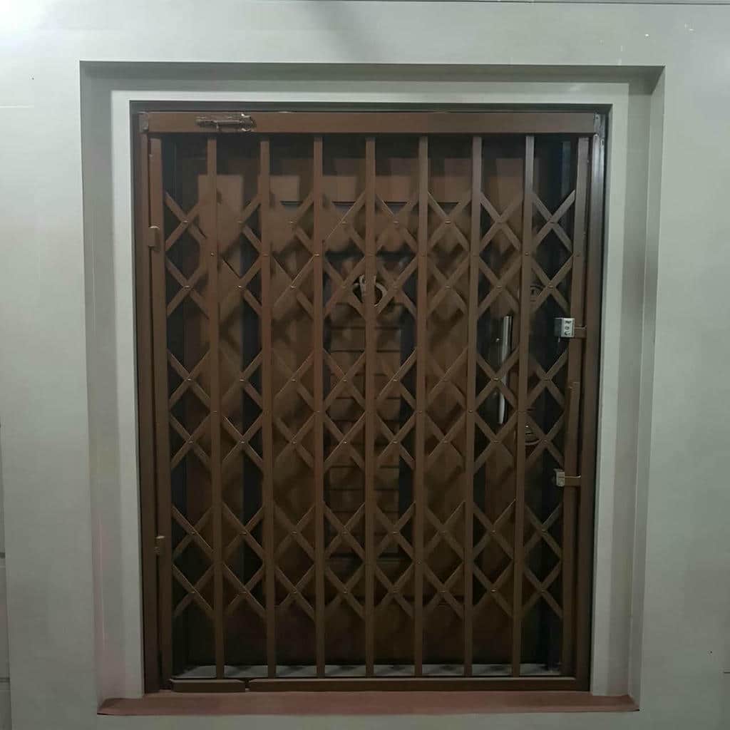 سفارش حفاظ آکاردئونی لوزی تسمه پهن متناسب با ورودی در شیراز