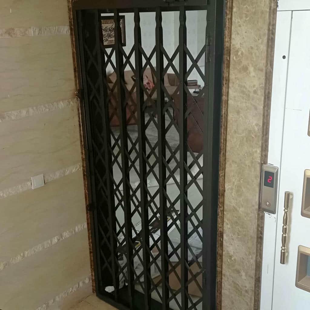 قیمت درب حفاظ فلزی ورودی واحد با قفل مناسب در شیراز