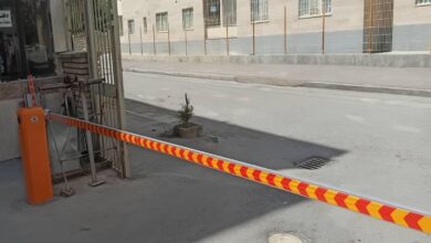 9 مدل راهبند مجتمع مسکونی پلاک خوان در شیراز
