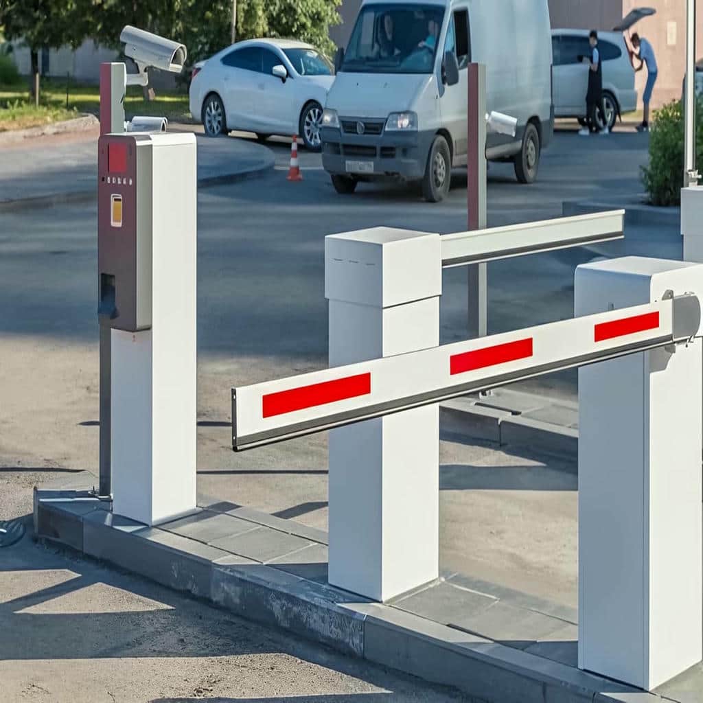 خرید گیت کنترل تردد بازویی LED دار در شیراز