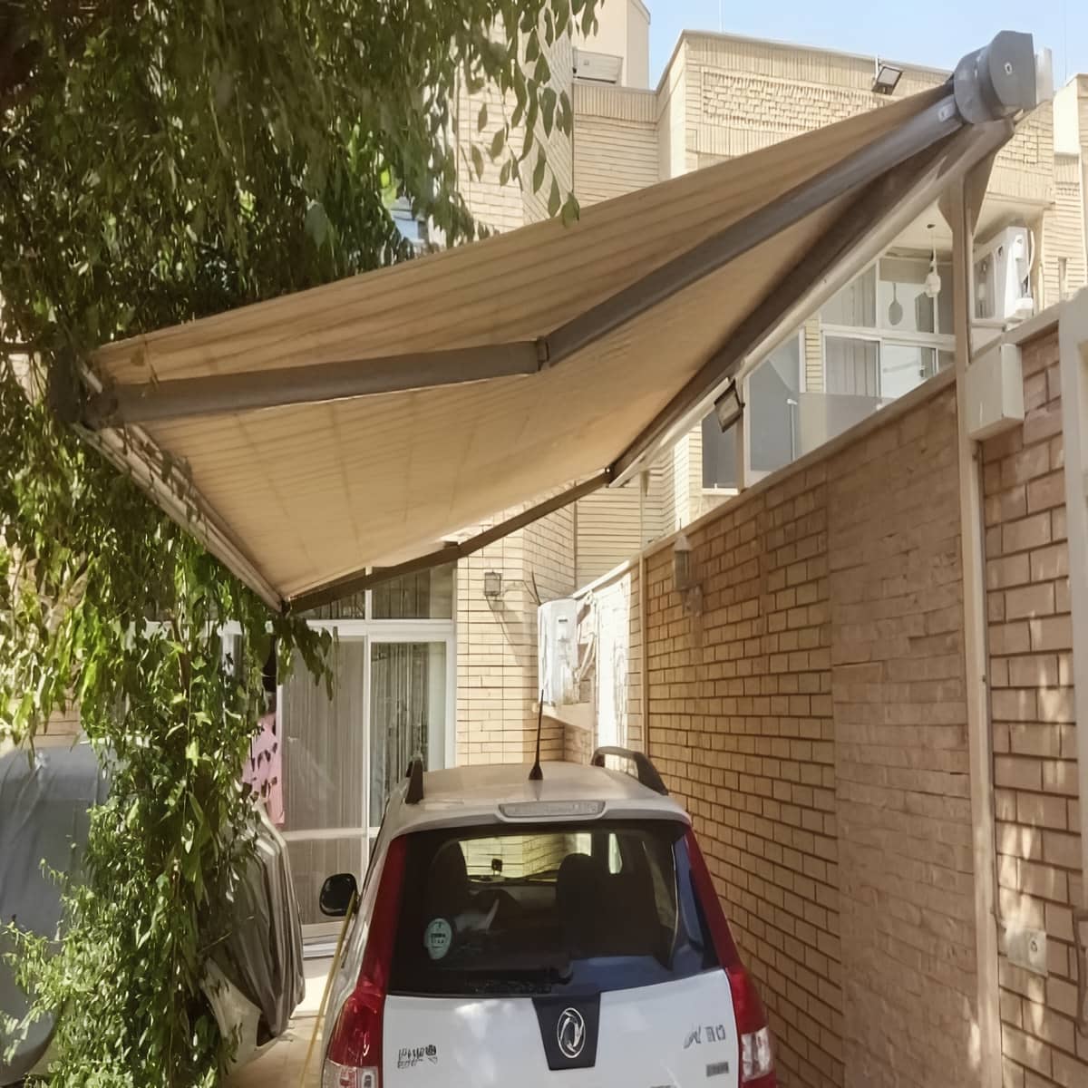 نصب سایبان برقی در شیراز