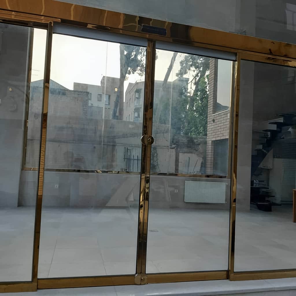 سفارش درب اتوماتیک شیشه ای بیمارستانی سنسور حرکت تک لنگه در شیراز