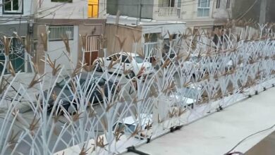 7 مدل حفاظ دیوار شیک روی سنگ تراورتن در شیراز