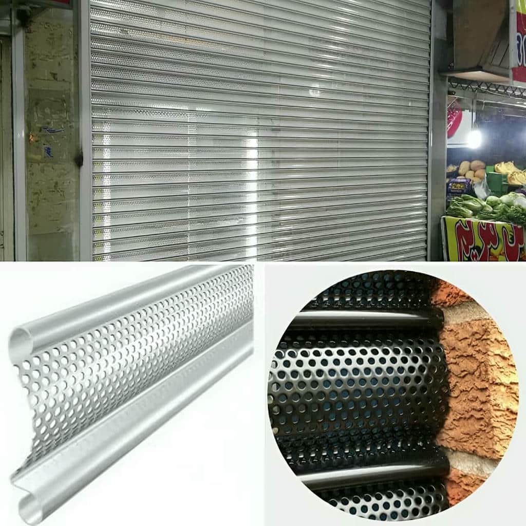 نصب کرکره برقی تیغه پانچ برای پارکینگ در شیراز نصب کرکره برقی تیغه پانچ برای پارکینگ در شیراز