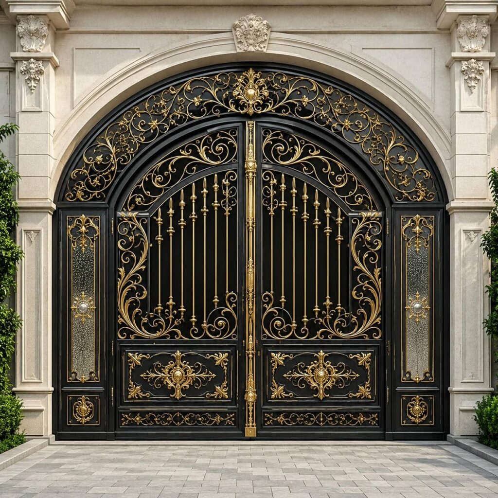 اجرای درب آهنی ساده قاب دار با ورق یکدست در شیراز اجرای درب آهنی ساده قاب دار با ورق یکدست در شیراز