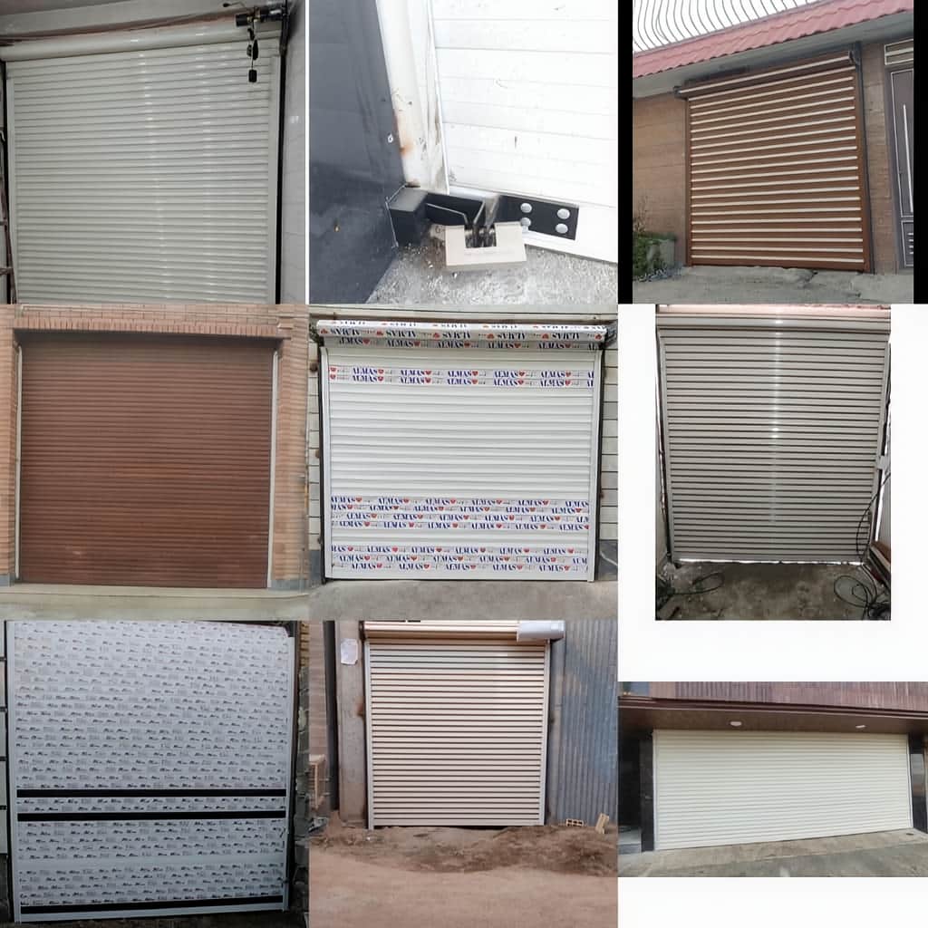 کرکره برقی پارکینگ مناسب ساختمان مسکونی در شیراز