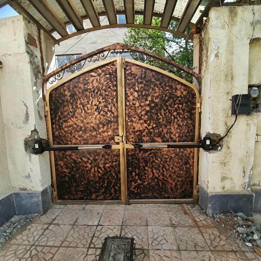 فروش جک درب حیاط سنگین مناسب لنگه فلزی در شیراز