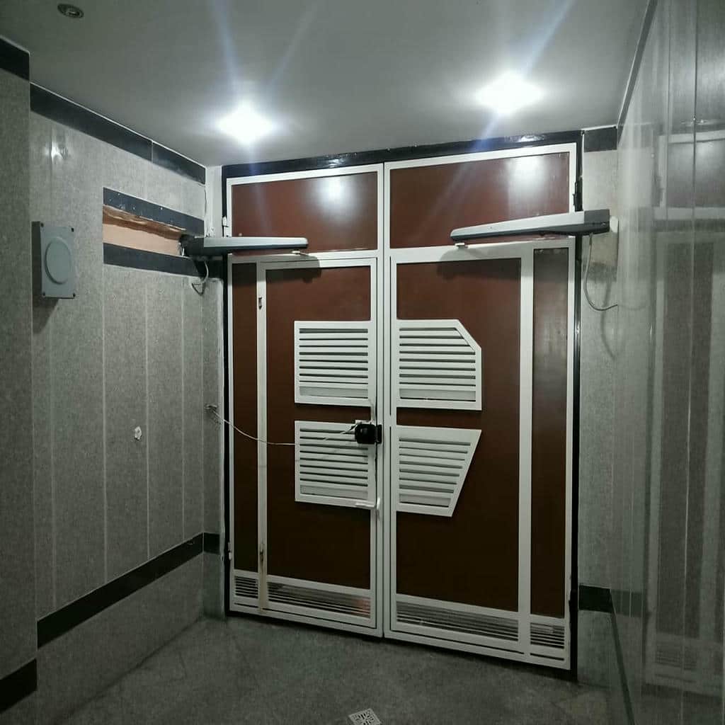 خرید درب برقی ریلی حیاط با مشاوره تخصصی در شیراز