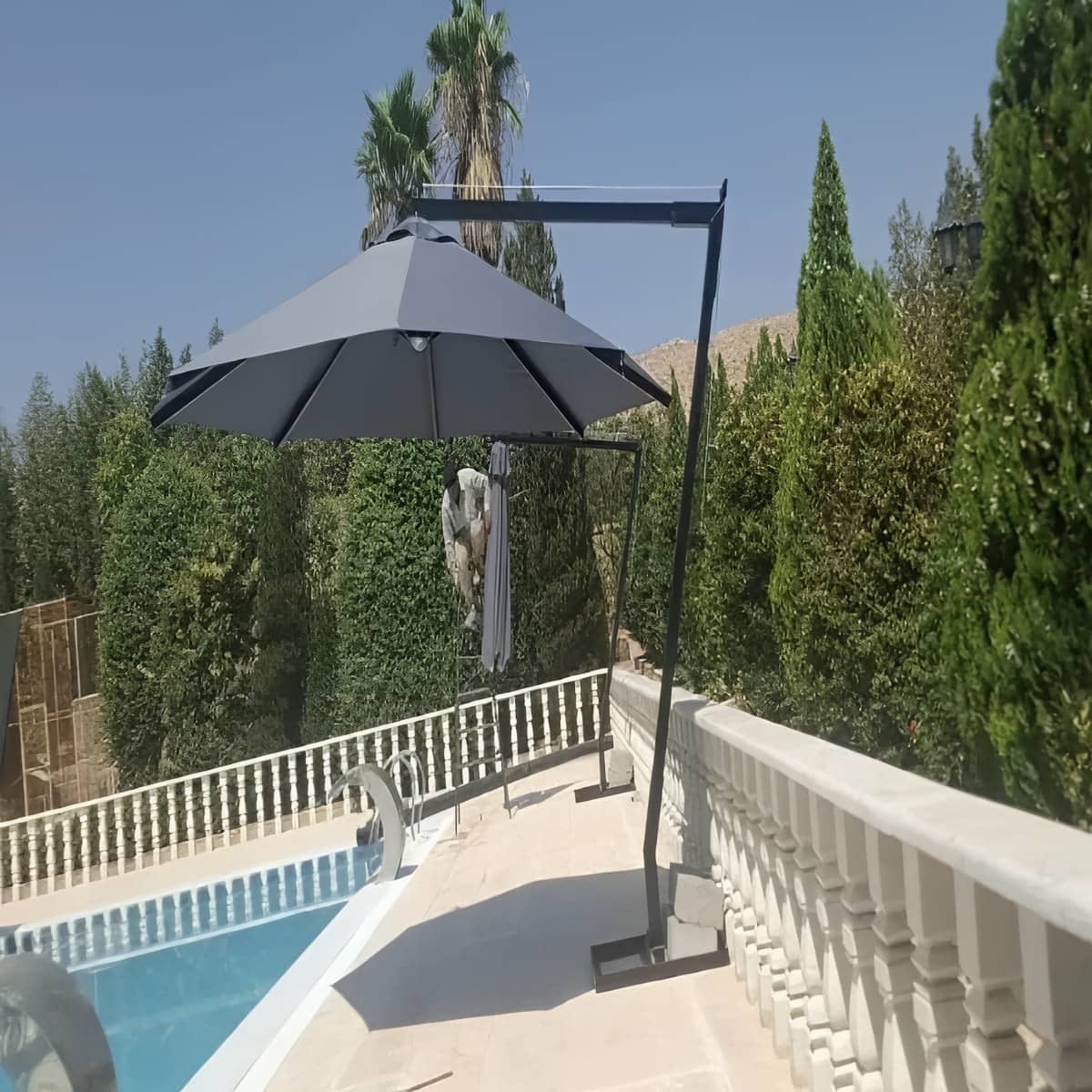سایبان برقی برای فضاهای باز در شیراز