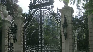 12 طرح درب آهنی ساده قاب دار در شیراز