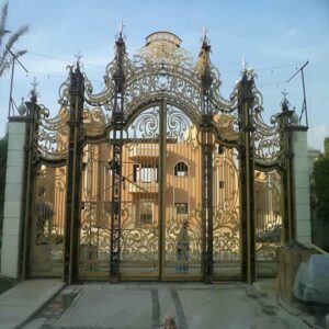 11 مدل درب آهنی باغ ماشین رو در شیراز