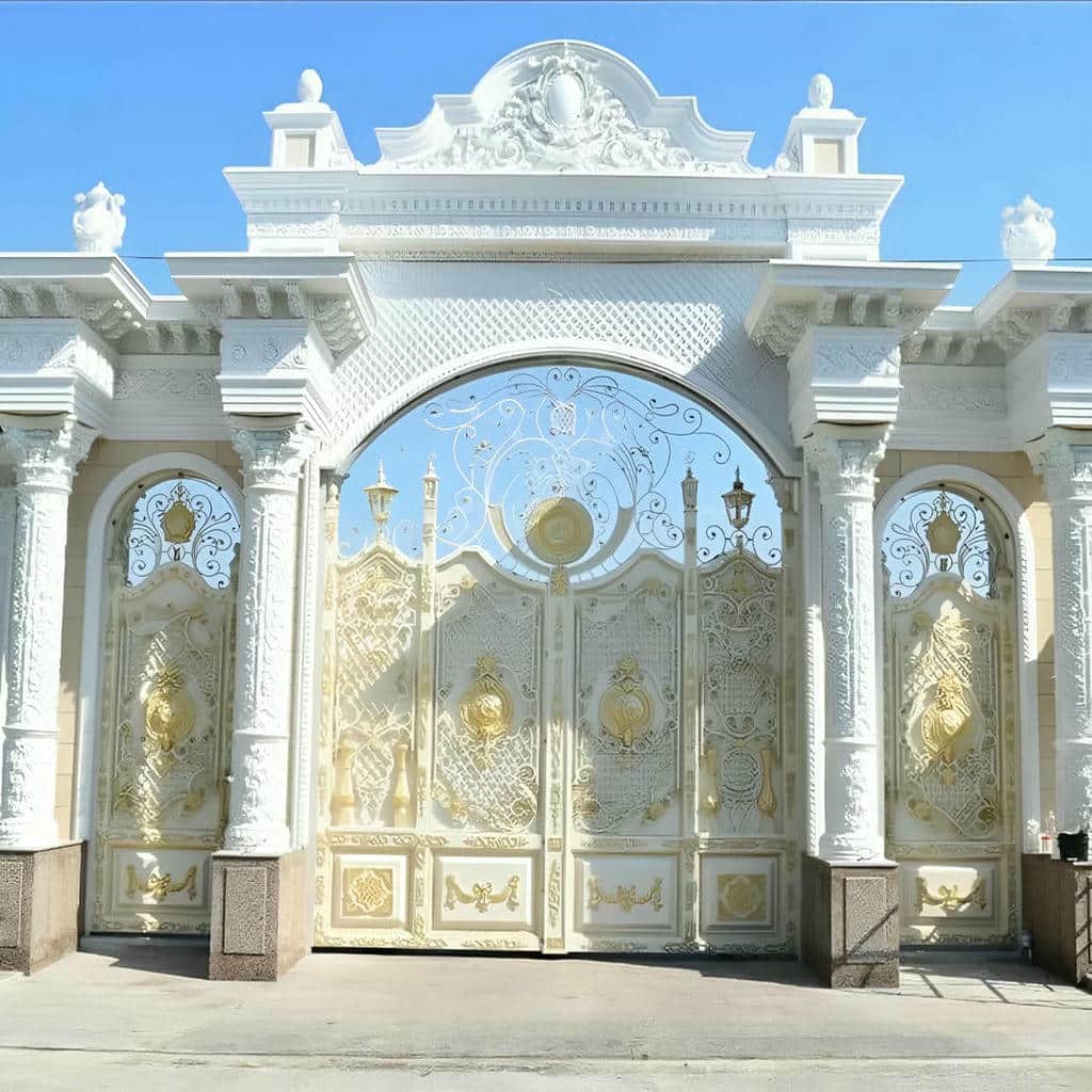 خرید درب ساختمان ساده شاسی فلزی در شیراز