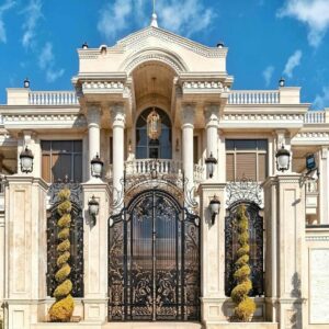 12 مدل درب پارکینگ آهنی ریلی در شیراز