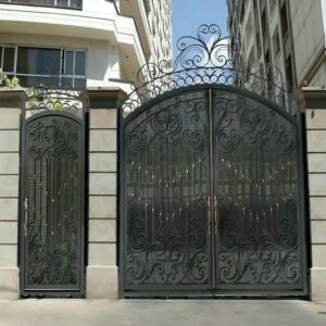 12 طرح درب پارکینگ CNC پنل فلزی در شیراز