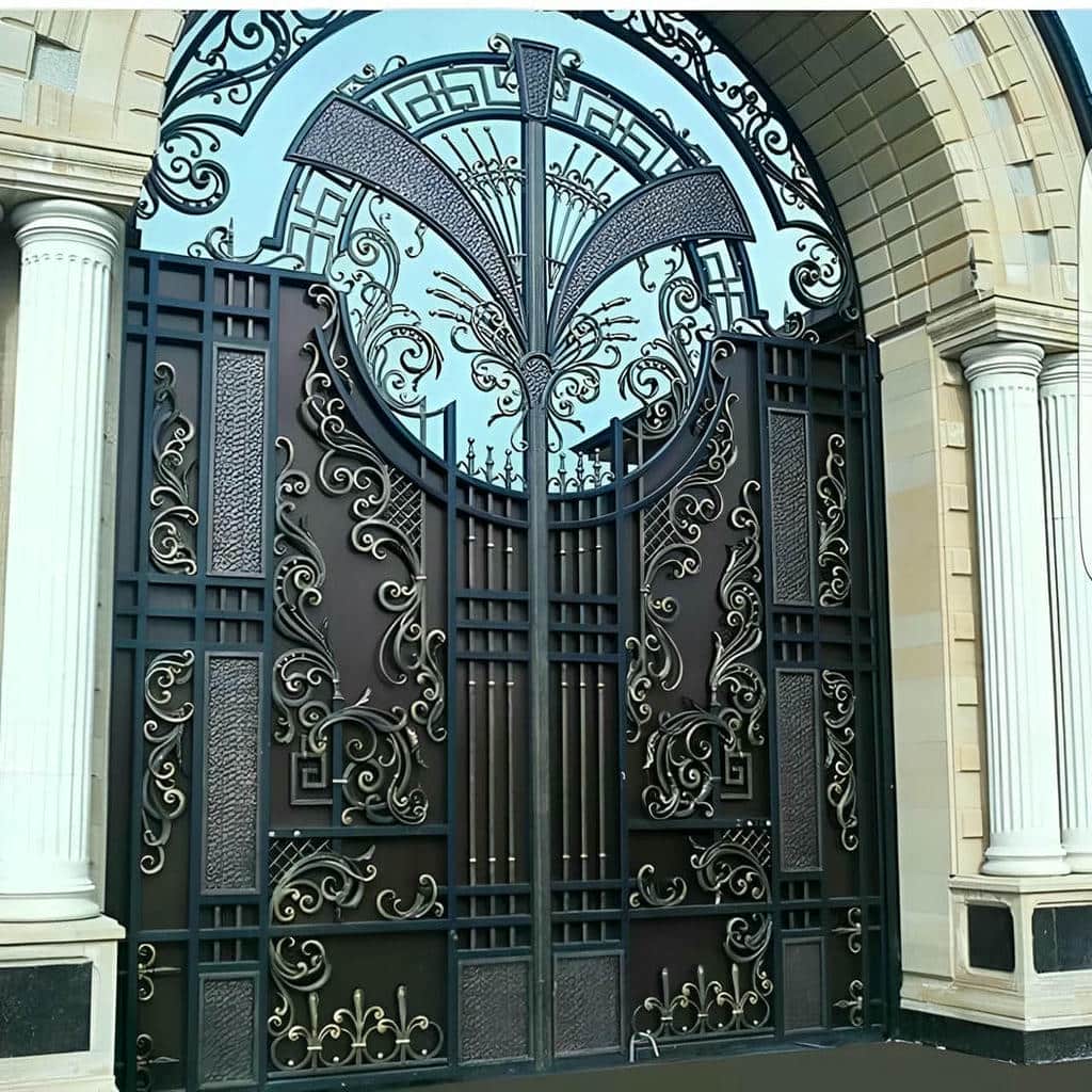 خرید درب آهنی برش لیزری ورودی در شیراز