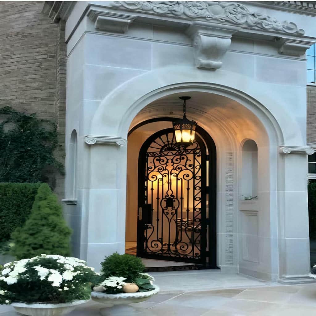 خرید درب ورودی ویلا نفررو در شیراز