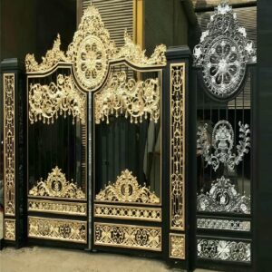 14 مدل درب پارکینگ مینیمال خطی در شیراز