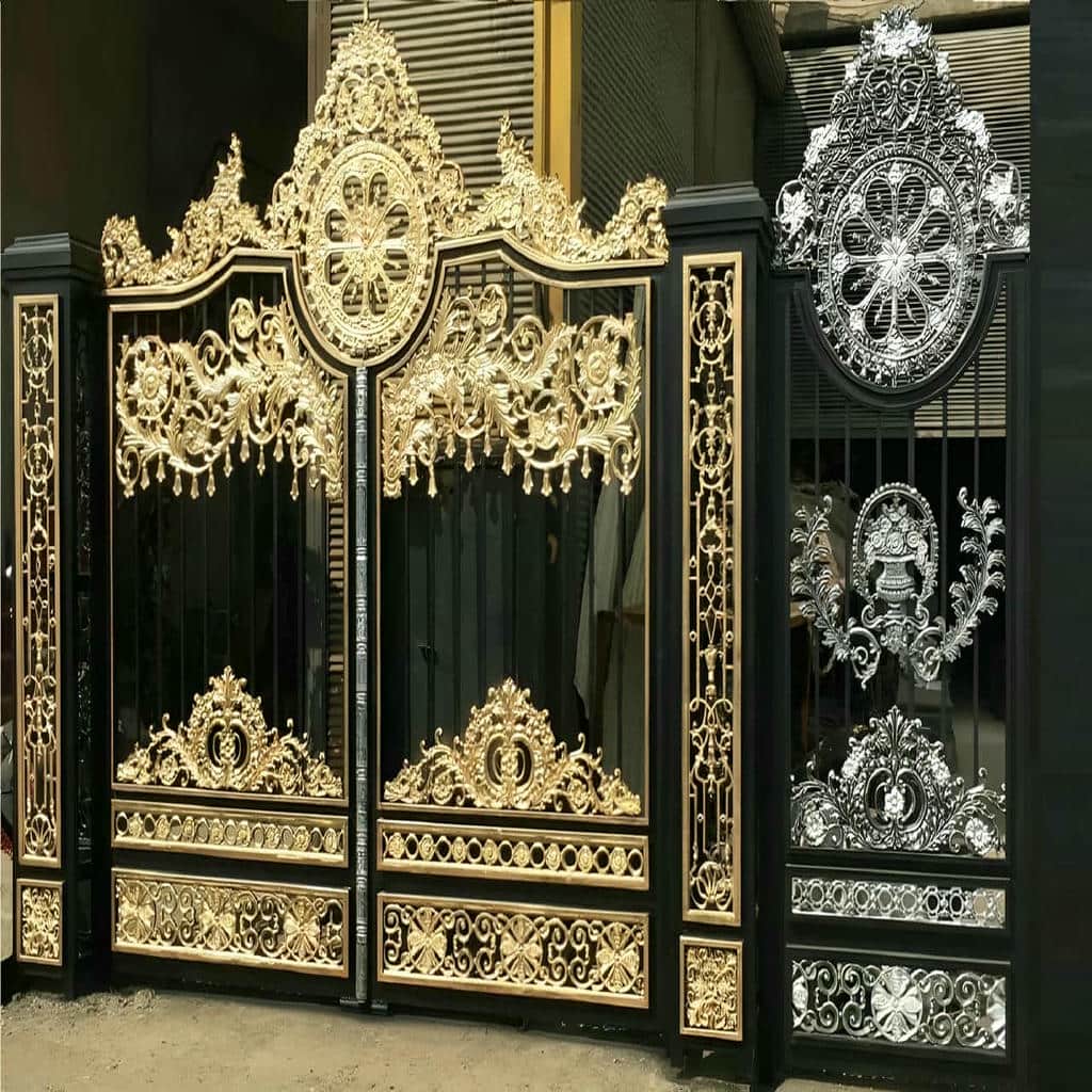 14 مدل درب پارکینگ مینیمال خطی در شیراز