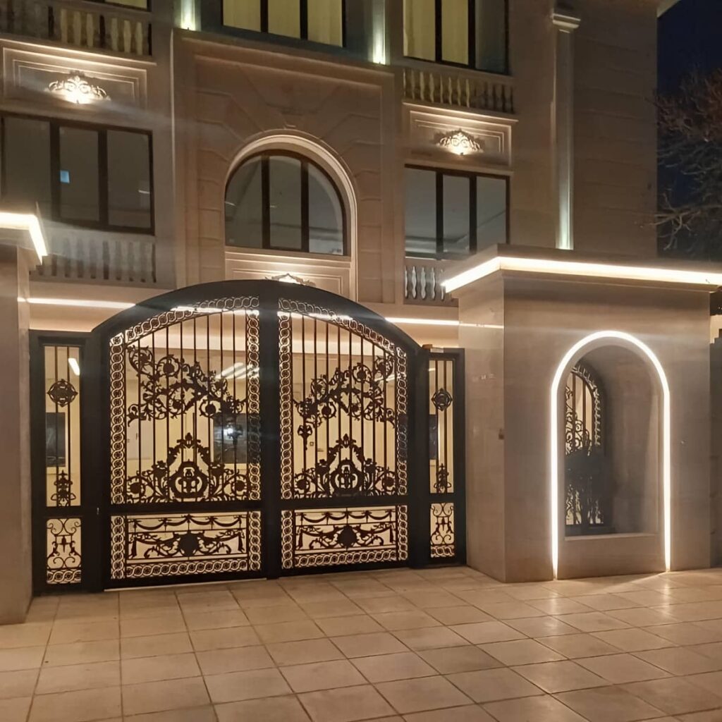 قیمت درب ویلایی فرفورژه بر اساس مشخصات سفارش در شیراز