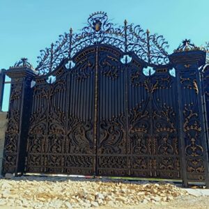 11 مدل درب باغ فلزی لولایی در شیراز