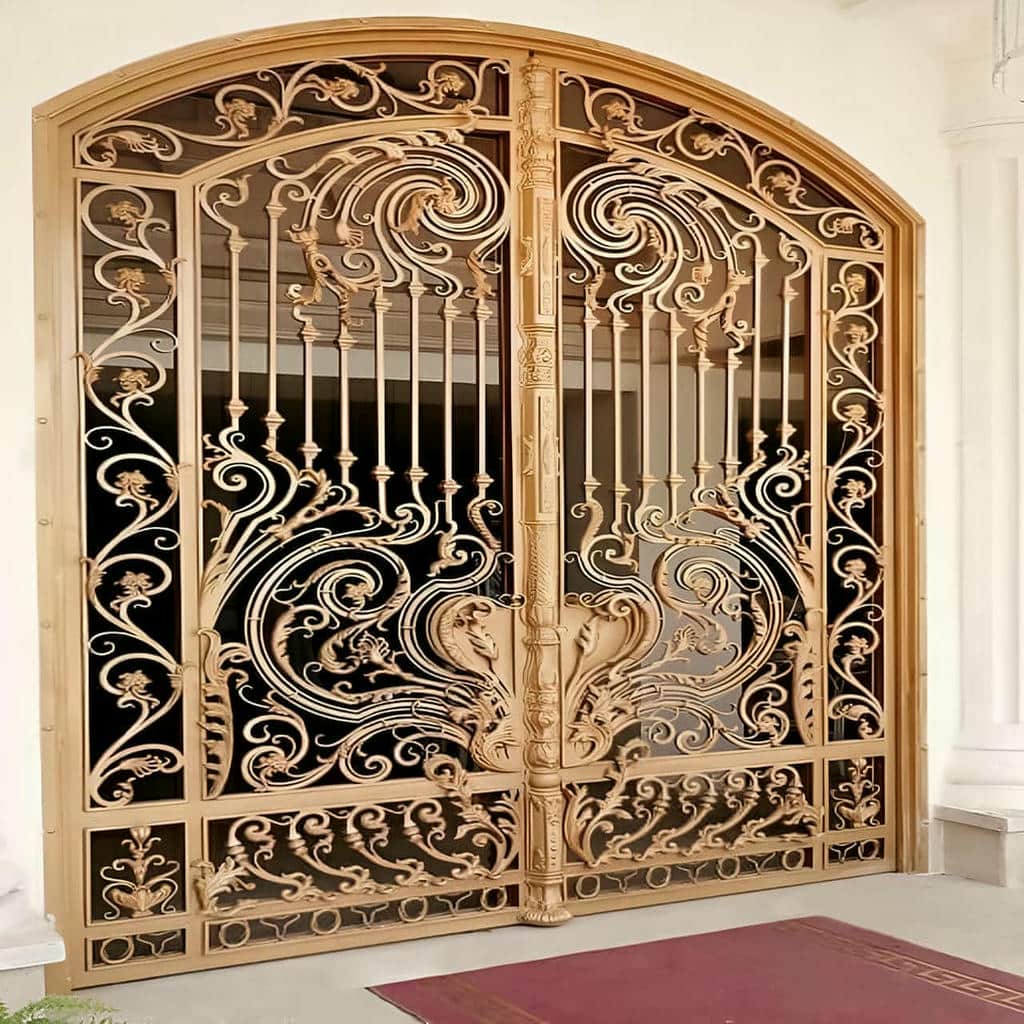 خرید درب حیاط ورودی جنوبی متناسب با مسیر خودرو در شیراز