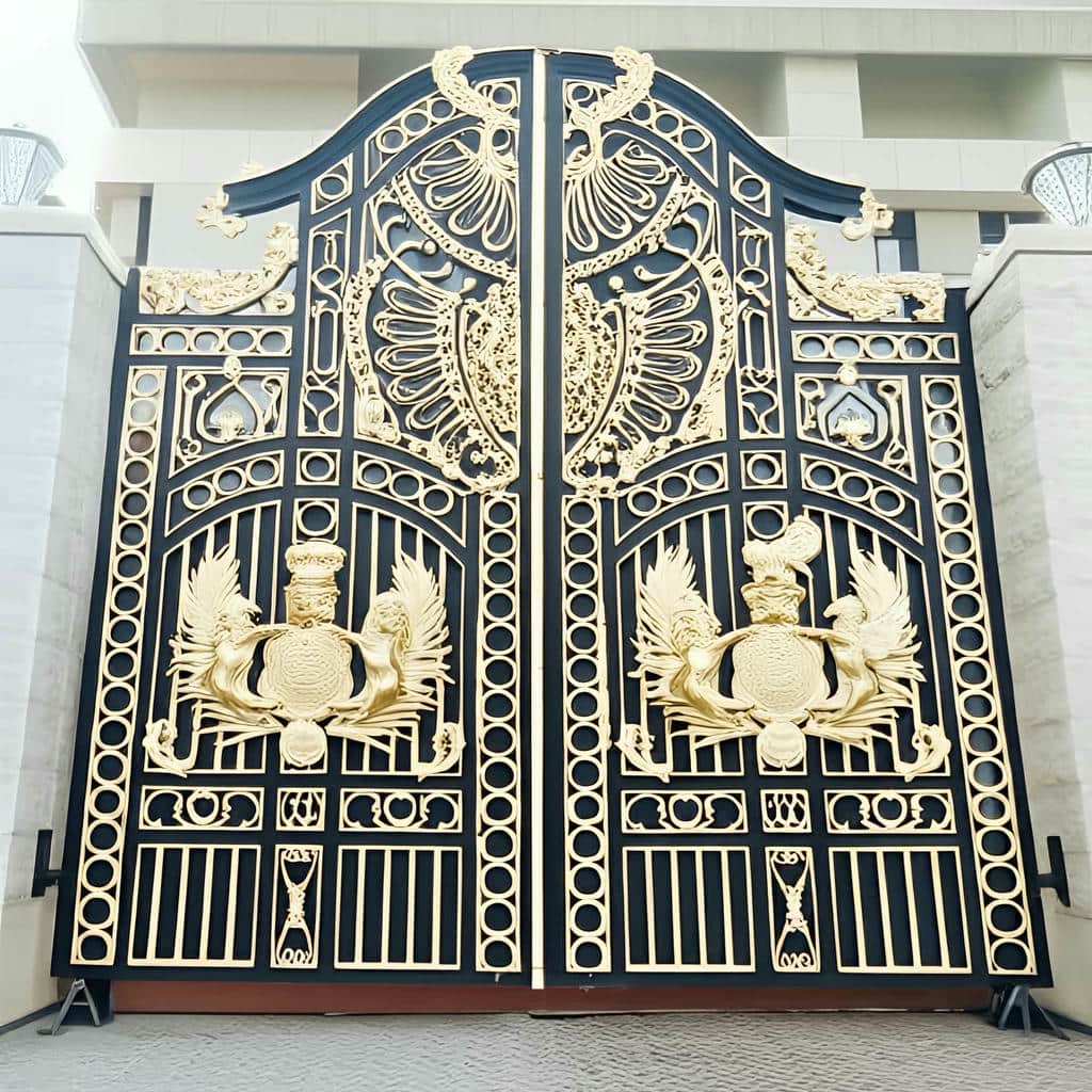 انتخاب درب ویلایی شیشه خور هماهنگ با نمای ساختمان در شیراز
