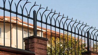 7 مدل حفاظ دیوار مدرن خطی در شیراز