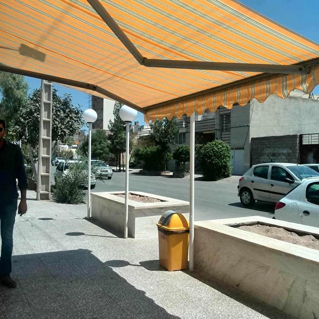 سایبان اتوماتیک پوشش محوطه لوکس