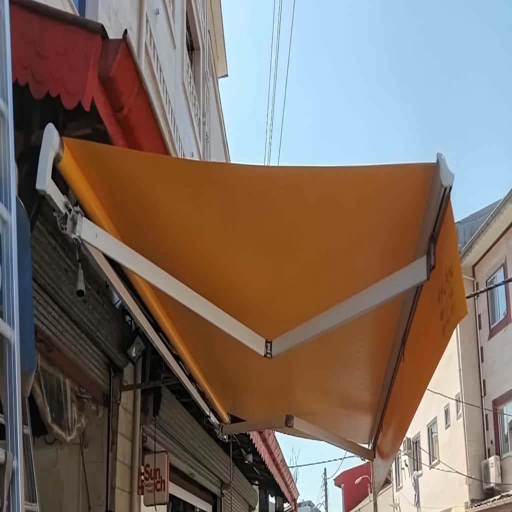 سایبان تراس شیراز نمای ساختمان بیرونی