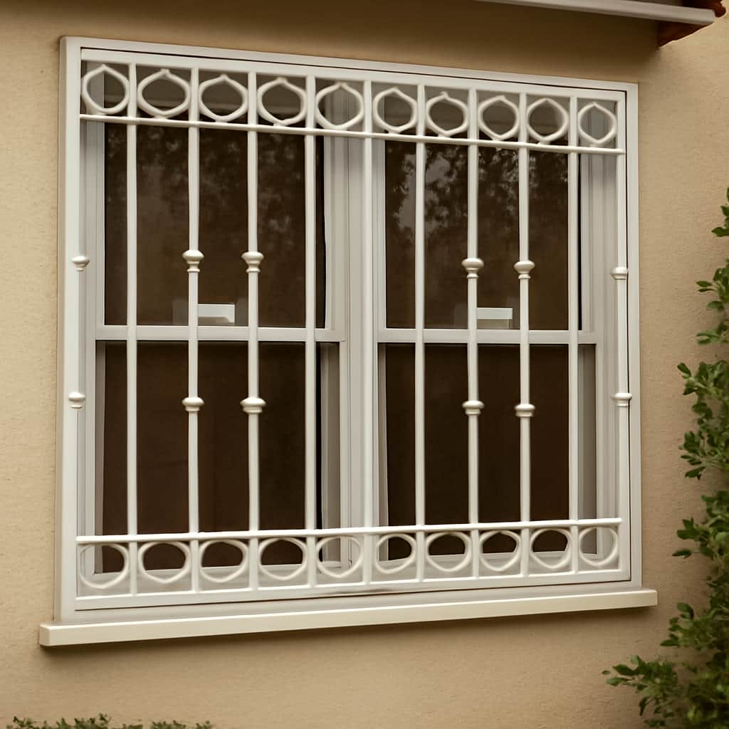 نرده پنجره شیراز با پوشش مقاوم